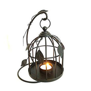 Metal Hanging Cage <b>Tealight</b> Candle <b>Holder</b> - Product Image 1