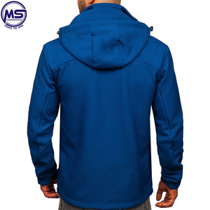 Veste Softshell d'Hiver Grande Taille pour Homme Imperméable, Respirante, Coupe-vent avec Col Montant Écologique - Product Image 2