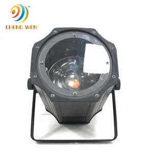 High Power COB 200W Zoom Par Stage Light Cob Zoom Led Par Can Light With Barndoor Cover For Stage Party Hanging Light