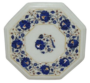 โต๊ะหินกึ่งมีค่ากลมห้องนั่งเล่นหรูหรากลางหรือกลางแจ้งบ้านสำนักงานเฟอร์นิเจอร์สำหรับโรงแรมและตู้รองเท้า - Product Image 1