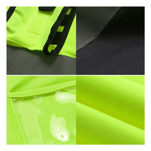 แจ็กเก็ตเสื้อกั๊กสะท้อนแสงที่ระบายอากาศได้,มีความปลอดภัยในการมองเห็นได้สูงผลิตตามสั่งสำหรับสถานที่ก่อสร้าง - Product Image 3