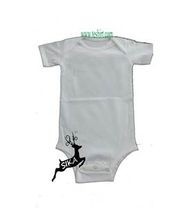 Vêtements pour bébé garçon et fille en coton biologique, style manches courtes, personnalisables en gros, barboteuse pour bébé en coton biologique - Product Image 5