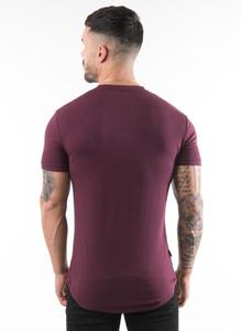 Camiseta recortada de gran tamaño de nuevo diseño 2025, camisetas lavadas minerales con serigrafía personalizada - Product Image 5