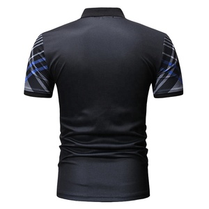 เสื้อยืดโปโลโลโก้ผู้ชาย,เสื้อแขนสั้นพิมพ์ลายกราฟฟิกสวมใส่ได้พอดีตัว - Product Image 5