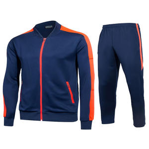 Chándal de gimnasio liso personalizado para hombre, chándal de poliéster y algodón de Color, venta al por mayor - Product Image 5