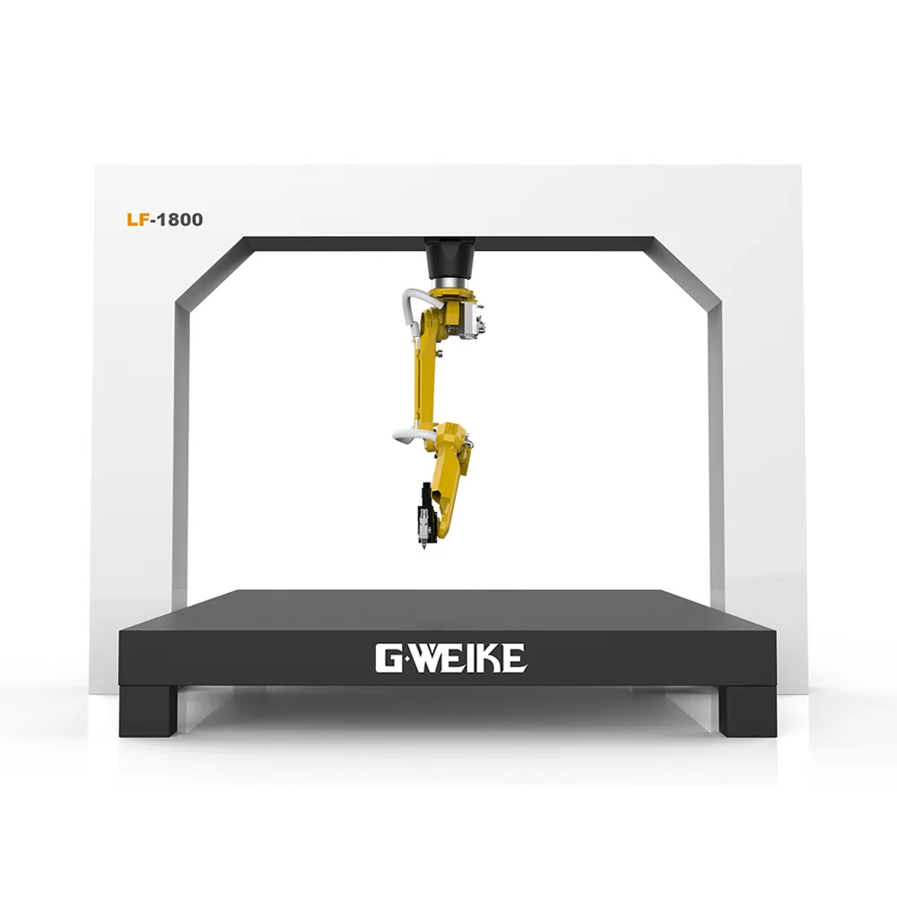 Jinan spc cnc robot de fibra de 3d máquina de grabado de corte por láser para la venta