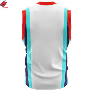 2024 Design personnalisé maillots de basket-ball Vintage broderie respirant séchage rapide maille XS vêtements de sport Logo imprimé Plus Options de taille - Product Image 4