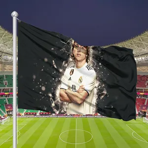 Drapeau de croatie Luka Modric personnalisé, drapeau allemand 3x5 pieds, fier tous les pays, drapeau national américain, australien, de croatie