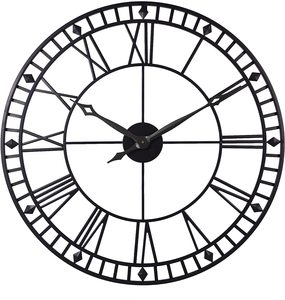 Relojes de pared de metal números romanos para decoración de paredes - Product Image 5