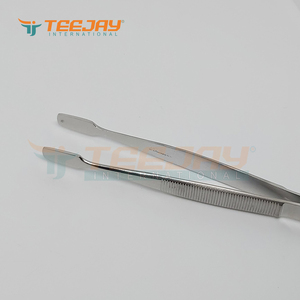 Pinzas de Acero Inoxidable Pulido Plateado para Coleccionistas de Sellos/Monedas/Vidrio, Punta de PVC, 12.5CM de Longitud, Manipulación Sensible para Laboratorio - Product Image 6