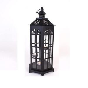 Linterna de diseño marroquí de metal/vidrio oriental para decoración del hogar para la temporada navideña - Product Image 2