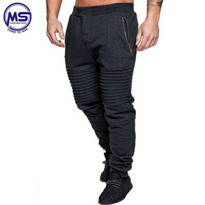 Meilleures ventes Pantalon de jogging Slim Fit pour hommes Pantalon de survêtement en toile respirante Logo personnalisé Style décontracté Gym Fitness Wear pour Jogging - Product Image 2