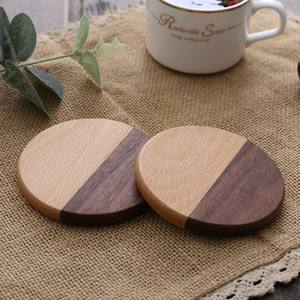 Posavasos de madera rectangular en Blanco clásico sostenible para hoteles y tiendas de alimentos y bebidas por Isar International - Product Image 1