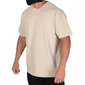 เสื้อยืดโอเวอร์ไซส์ผู้ชาย แขนครึ่งตัว สตรีทแวร์คุณภาพสูง ผ้าฝ้าย 100% 220 กรัม รับออกแบบโลโก้ พิมพ์ลายตามสั่ง - Product Image 5