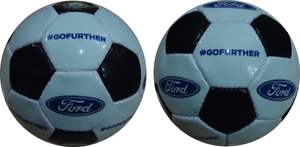 Mini balones de fútbol, uso promocional con logotipo personalizado - Product Image 3