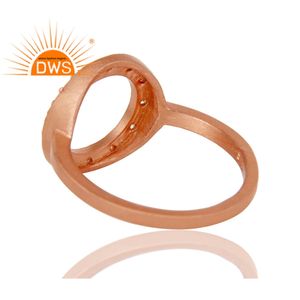 หลายสีขาวพลอยบุษราคัมผู้จัดจำหน่ายเครื่องประดับจัดงานแต่งงานกุหลาบชุบทองงบแหวนเครื่องประดับผู้ผลิต - Product Image 4