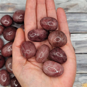 Venta al por mayor hecho a mano natural fresa cuarzo caído curación espiritual piedra preciosa comprar a granel - Product Image 3