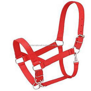 La mejor calidad-Cabestro de caballo de nailon-Excelente color vibrante y brillante-Herrajes de acero inoxidable niquelado - Product Image 3