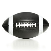 DWELT GEARS DG-2304 Ballon de football américain miniature en cuir véritable de couleur personnalisée avec logo personnalisé et OEM accepté