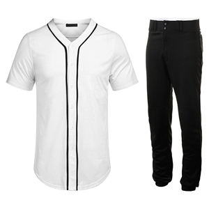 Uniformes personnalisés de softball de haute qualité OEM ODM sublimé maillot de baseball respirant ensembles de vêtements de sport dans les grandes tailles - Product Image 1