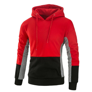 Sudadera con capucha y cremallera completa personalizada para hombre, Sudadera con capucha de poliéster de algodón de invierno a la moda, tejido de punto anticontracción - Product Image 3