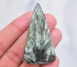 Cabochons de serapinite russe, vente en gros, Lot de pierres précieuses amples pour bijoux à prix d'usine, vente en gros - Product Image 2