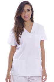 Uniforme médico de Enfermería de manga corta, conjunto de tops y pantalones, uniformes de hospital, tela de sarga, poliéster/algodón, Unisex - Product Image 5