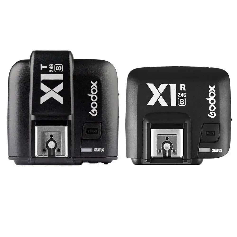 Godox X1S TTL 2.4G 1/8000s HSS 무선 카메라 플래시 스피드 라이트 트리거 키트 송신기 및 수신기