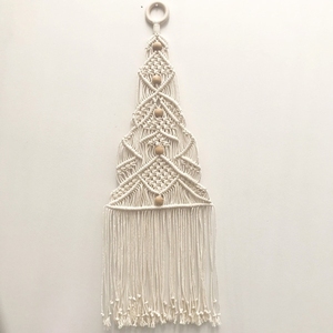 Adorno Navideño de Macramé Estilo Boho, Compre en Línea al Precio Más Bajo, Cordón de Algodón Tradicional - Product Image 2