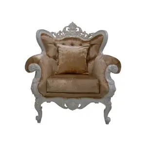 Meubles de maison et d'intérieur en acajou-meubles de salon sculptés lourds canapé de Style classique