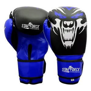 Genuine High Quality Leather Custom Made title boxing glove/box gloves