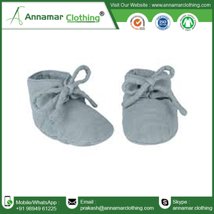 Des bottes unisexes pour bébé en tissu 100% coton, vente en gros, à personnaliser, prix d'usine - Product Image 3