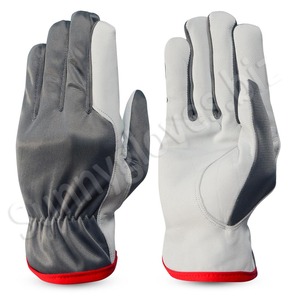 ถุงมือทำงานหนังวัวสีขาว,ถุงมือทำงานสำหรับการจัดสวนพร้อมความปลอดภัย - Product Image 6