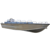 Ecomopor — bateaux de passager en aluminium avec Console, pour 8 hommes, 19 à 20 pieds