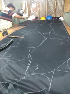 Chaqueta Universitaria Clásica para Hombre con Cuerpo de Lana y Mangas de Cuero, Chaqueta Universitaria de Satén Ligera Estilo Equipo - Product Image 6