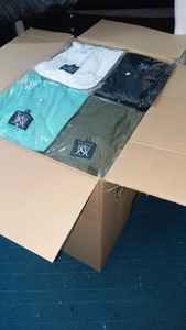 Camiseta de combinación de color blanco y negro para hombre, conjunto corto, fabricación por Hawk Eye Sports ( PayPal verificada) - Product Image 4