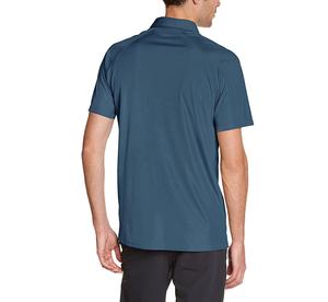 Venta al por mayor 100% algodón hombres logotipo personalizado para camisetas serigrafía patrón único antiarrugas manga corta al aire libre - Product Image 2