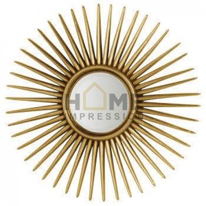 Miroir de décoration murale design corail en métal Miroirs en métal faits à la main de luxe pour la décoration intérieure - Product Image 1