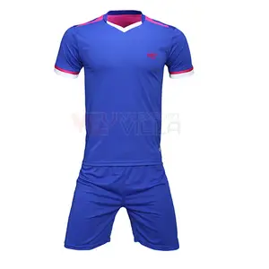2022 새로운 도착 100% 폴리에스터 탑 축구복 유니폼 챔피언 사용자 정의 이름 번호 스포츠 축구 유니폼