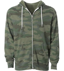 Personalizable Slim Fit 100% algodón tejido polar frente forrado sudadera alta calidad Zip Hoodie hombres mujeres Casual de talla grande - Product Image 2