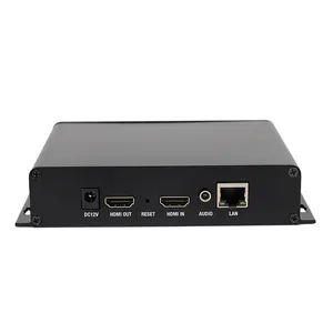 OTV-HEL1 H265 H264 HD MI IPTV 스트리밍 인코더 LCD SRT RTSP RTMPS IP 비디오 페이스북 유튜브 인코더
