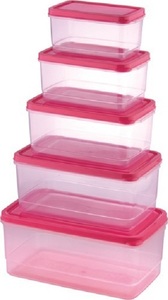 Nhựa đa lưu trữ container 5 cái thiết lập được làm từ Ấn Độ chất lượng cao với chi phí giá rẻ - Product Image 2