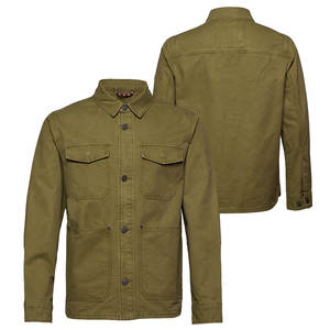 Veste cargo slim chaude de haute qualité pour homme avec col montant et service OEM - Couleur et logo personnalisables - Product Image 4