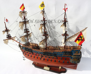 Modèles de bateaux en bois SAN FELIPE NEUF_ Modèle artisanal en bois - Product Image 4