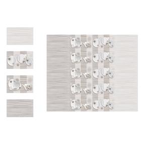 Azulejos de pared esmaltados brillantes de nuevo diseño decorativos especiales para cocina 300x450cm - Product Image 1