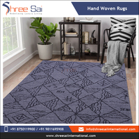 Tapis de prière brodés pour enfants, fabriqués à la main en coton, de qualité supérieure, écologiques, antidérapants et lavables, style marocain moderne, par un fabricant indien.