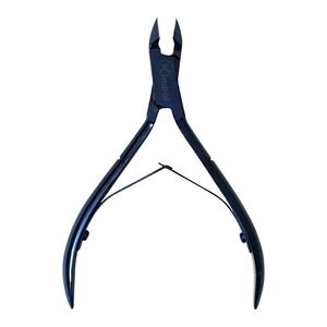 Best Quality Plasma Gold Color Double Spring Nipper Wholesale Best Quality Cuticle <b>Nail</b> <b>Clipper</b> With Custom Label - Product Image 3