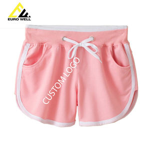 ผู้ผลิตเครื่องแต่งกายกีฬาคุณภาพสูงผ้าฝ้าย 100% การบีบอัดและกางเกงขาสั้นออกกําลังกายโยคะ / กางเกงขาสั้นผู้หญิงพอดีพิเศษ - Product Image 2