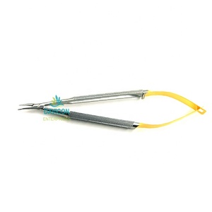 Jacobsen 6 pulgadas (15cm) Micro portaagujas con delicadas puntas CVD de 0,3mm Instrumentos quirúrgicos manuales - Product Image 1