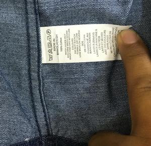 <b>Garments</b>/Apparels Surplus Branded Labels Boys Long Sleeve Denim Casual Cotton Button <b>Cover</b> Slim Fit <b>Garment</b> Dyed Shirts - Product Image 5